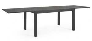 BIZZOTTO Rozkládací zahradní stůl CLIV antracit 135/270x90 cm