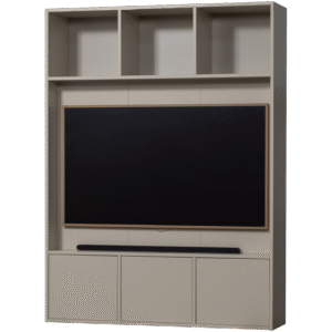 MEGGY TV STORAGE CABINET 160 CM PINE DUST [fsc]