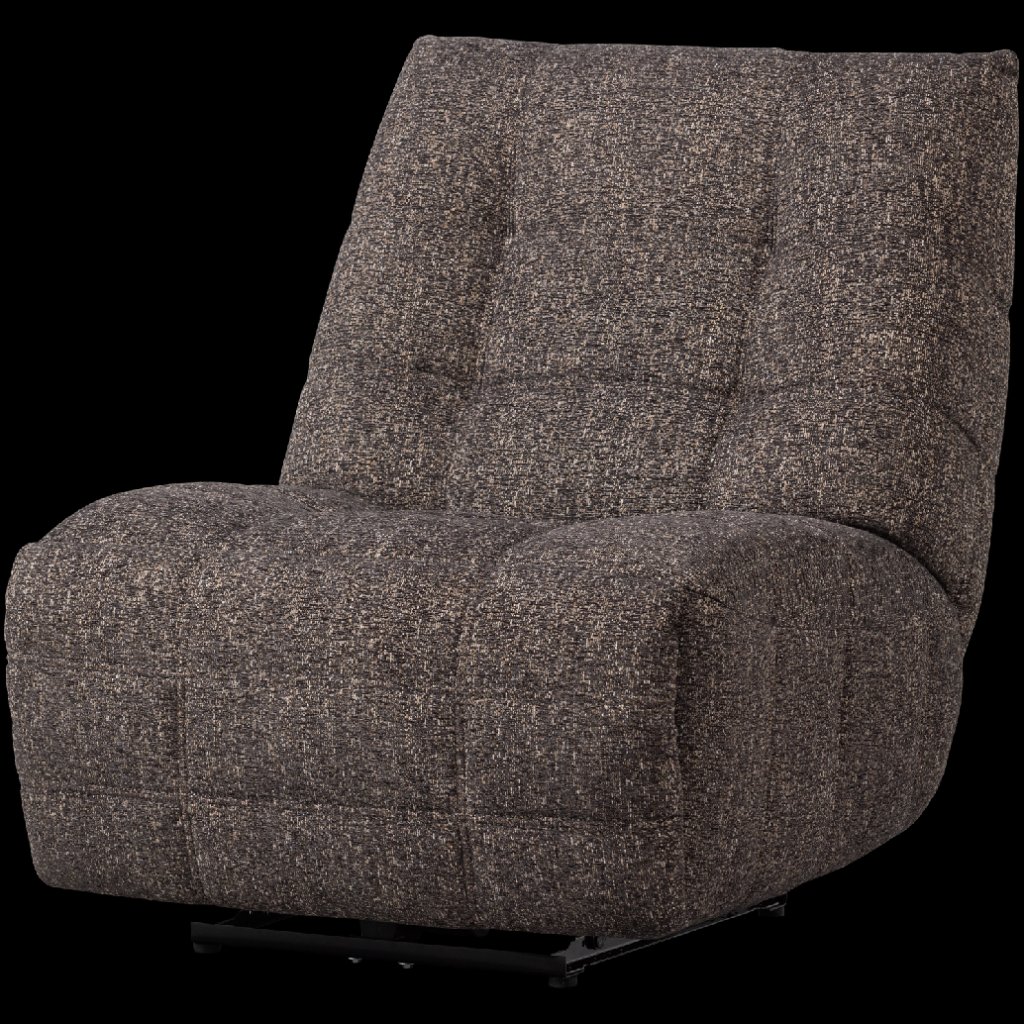 HEIN RECLINER ELECTRIC MELANGE ANTHRACITE/BRAUN
