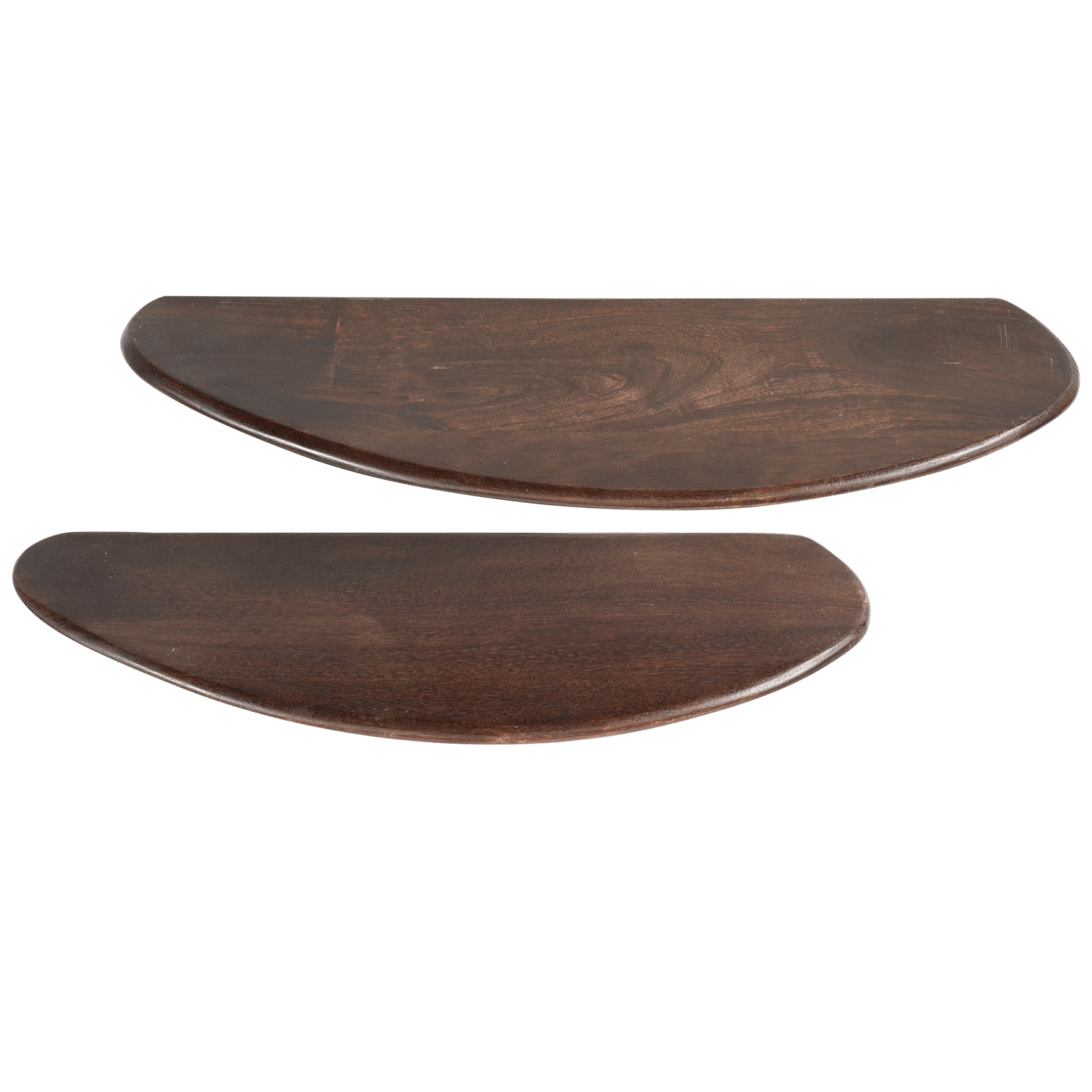 BePureHome Set 2 poliček LAYER hnědý