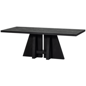 WOOOD Jídelní stůl KEAN černý 180x100 cm