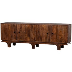 WOOOD Designová dřevěná komoda STAES 200cm