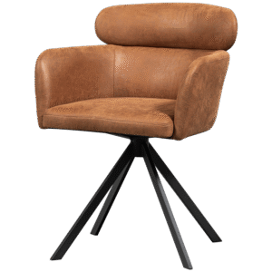 WOOOD Jídelní židle FENNE koňak