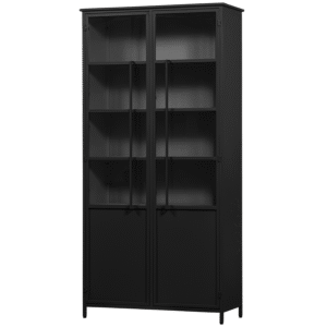 WOOOD Kabinet EXHIBIT 200x96 cm černý