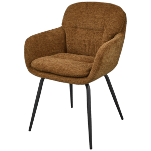 WOOOD Jídelní židle RUNA karamelově hnědá