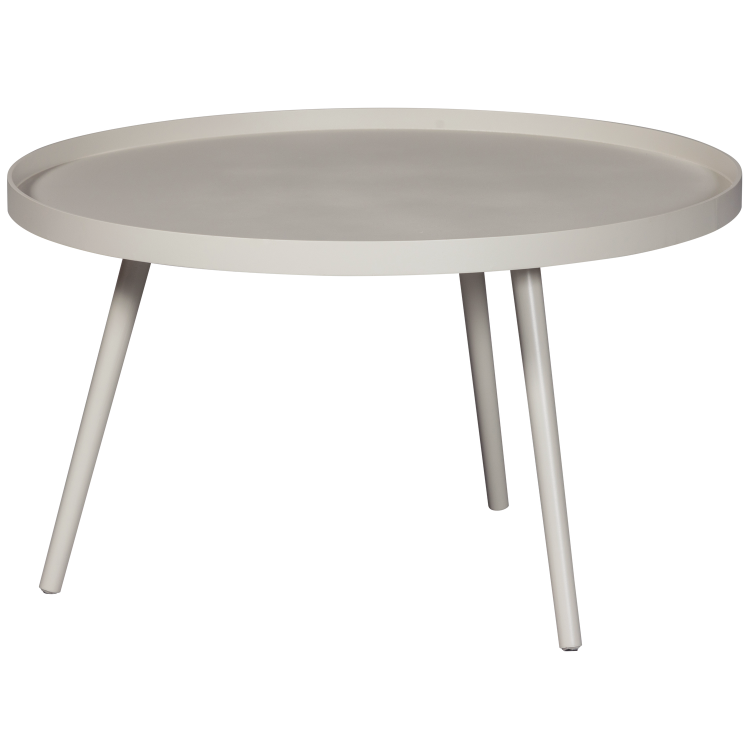 WOOOD Dřevěný konferenční stolek MESA béžový XL