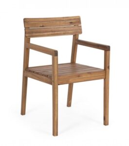BIZZOTTO Zahradní dřevěná židle RODANO