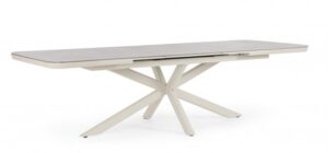 BIZZOTTO Rozkládací jídelní stůl PASCAL 200-260x100 cm světlý