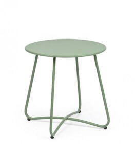 BIZZOTTO Kulatý konferenční stolek AUSTIN zelený ø45 cm