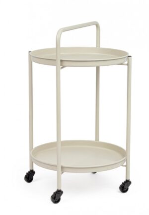 BIZZOTTO Zahradní vozík AUSTIN krémový ø44