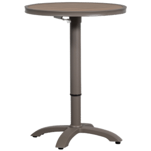 WOOOD Zahradní barový stůl JEPPE hnědý ø70 cm