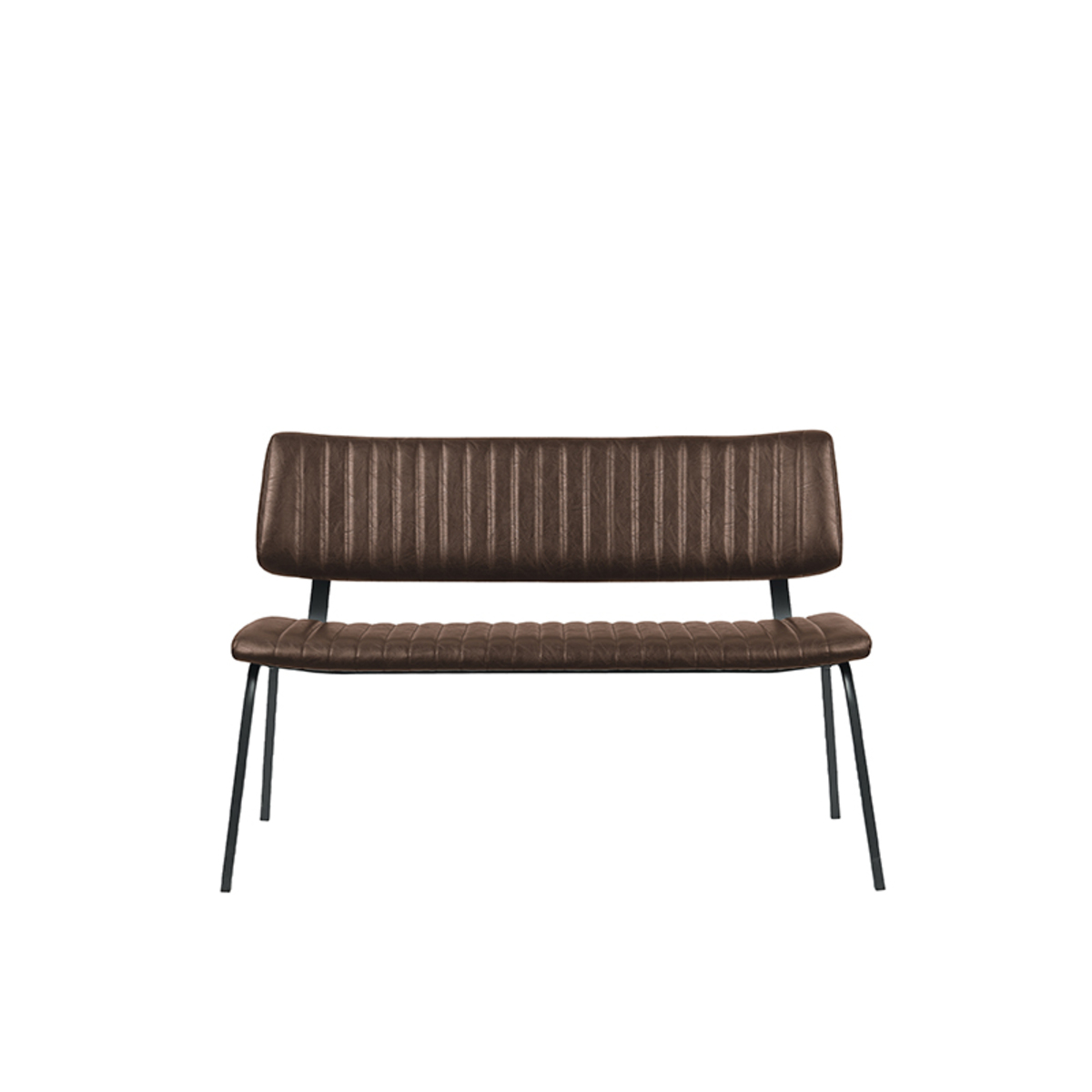 LABEL51 Jídelní lavice GUSTO hnědá 120 cm