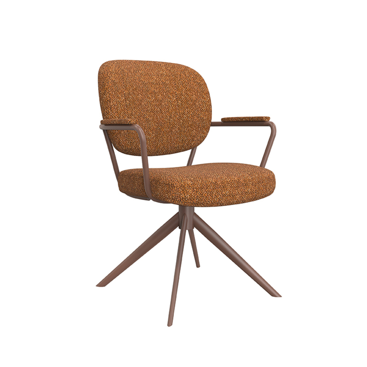 LABEL51 Jídelní židle BASEL oranžová