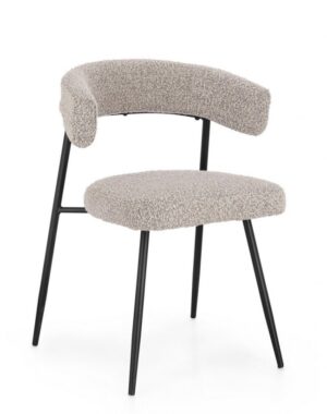 BIZZOTTO Jídelní židle AMAIA šedá