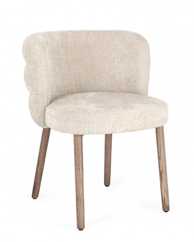 BIZZOTTO Jídelní židle ILMA béžová