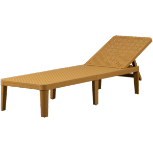 WOOOD Plastové Lehátko JINTE oranžové