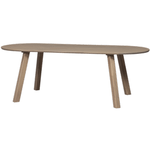 TABLO TABLE OVAL FP 220x90CM PEBBLE GREY [fsc]