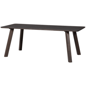 TABLO TABLE ROUNDED TGL 200x90CM MYSTIC BROWN [fsc]