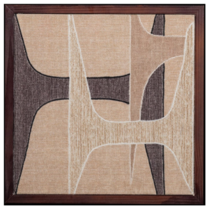 ANNO WALL DECO COTTON NATURAL/BROWN