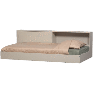 WOOOD Dřevěná postel CARTER béžová