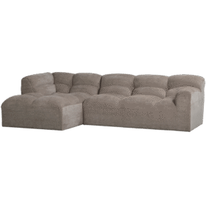 TIBAS CHAISE LONGUE LEFT WOVEN FABRIC ZAND