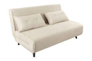 Invicta Dvoumístná rozkládací pohovka SMART bílá 140 cm