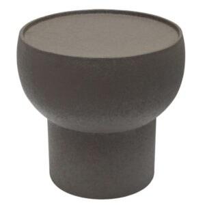 BIZZOTTO Konferenční stolek ALLIGATOR šedý ø41