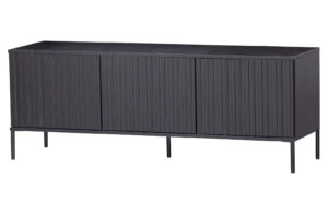 WOOOD TV stolek NEW GRAVURE černý