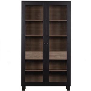 WOOOD Vitrína GOOS černá