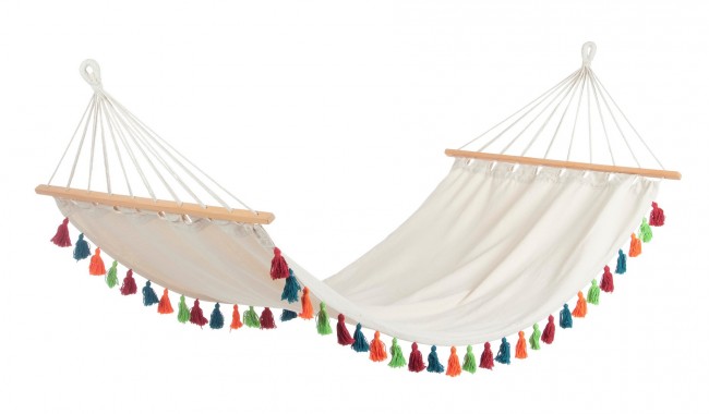 BIZZOTTO houpací síť PAINT 100x200 cm bílá