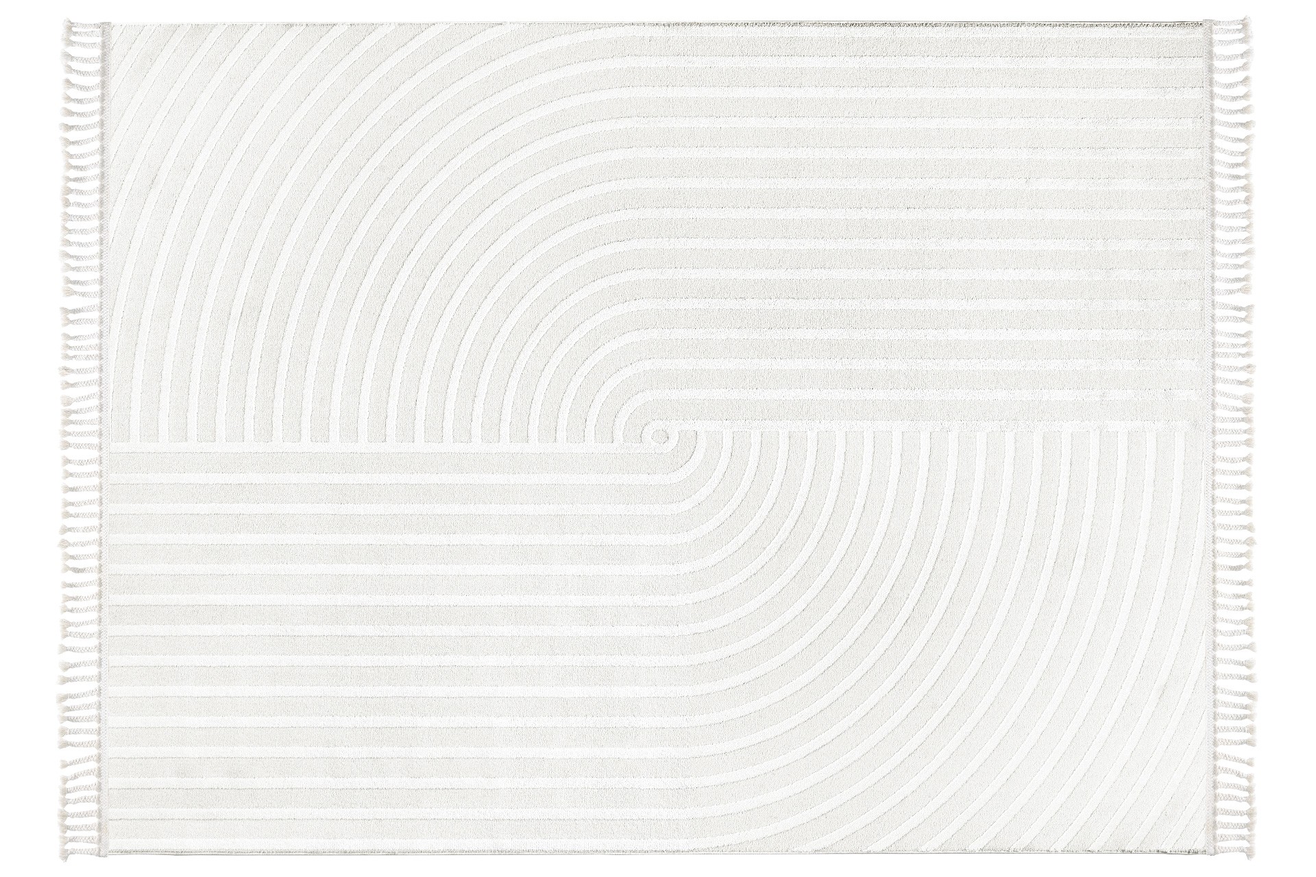 CONCEPTUM HYPNOSE Koberec MALTA krémový 100x200cm oválný vzor