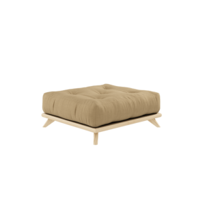 KARUP DESIGN Dřevěná podnožka SENZA hořčičná