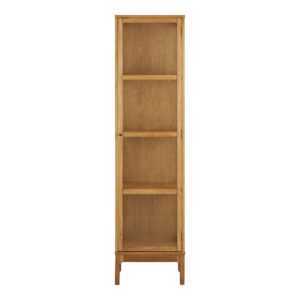 House Nordic Prosklený kabinet ZAMORA 180x47cm dub