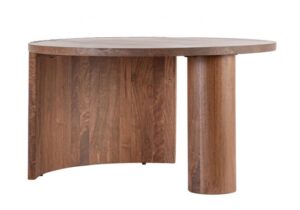 BIZZOTTO Konferenční stolek ORISSA hnědý ø80 cm