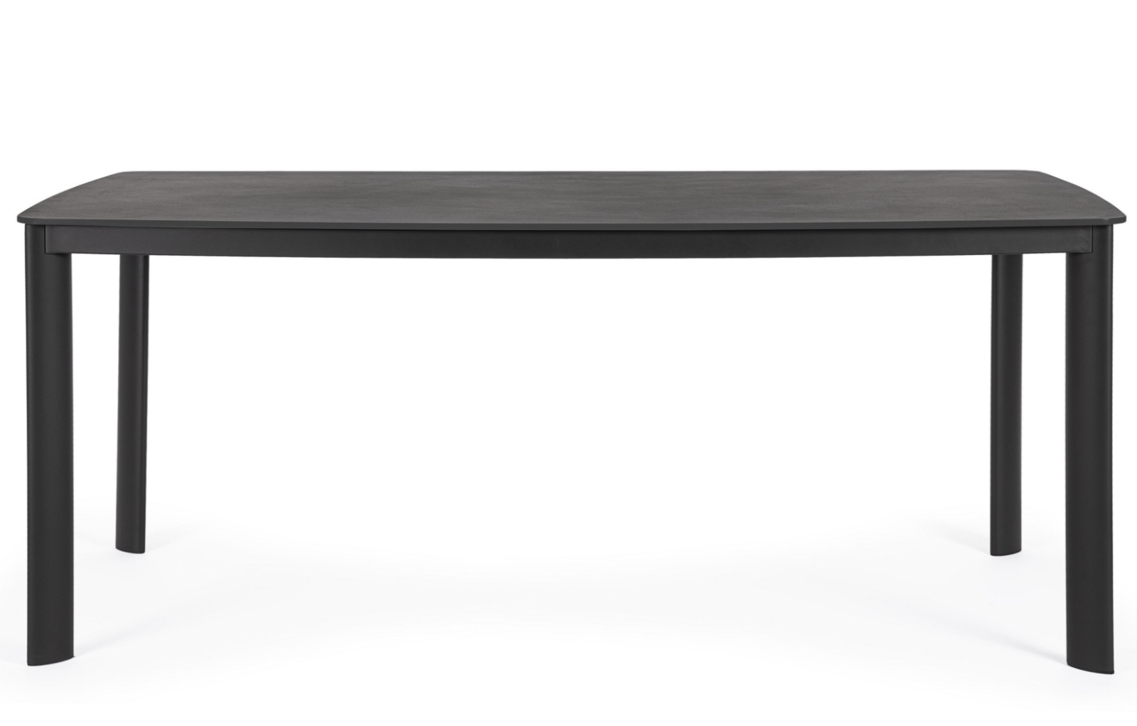 BIZZOTTO Zahradní jídelní stůl ALCORA 180x90 cm černý