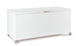 BIZZOTTO Zahradní úložný box OCEAN bílý 165x72 cm