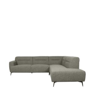 LABEL51 Pohovka do tvaru L BOLZANO šedá 270cm pravá
