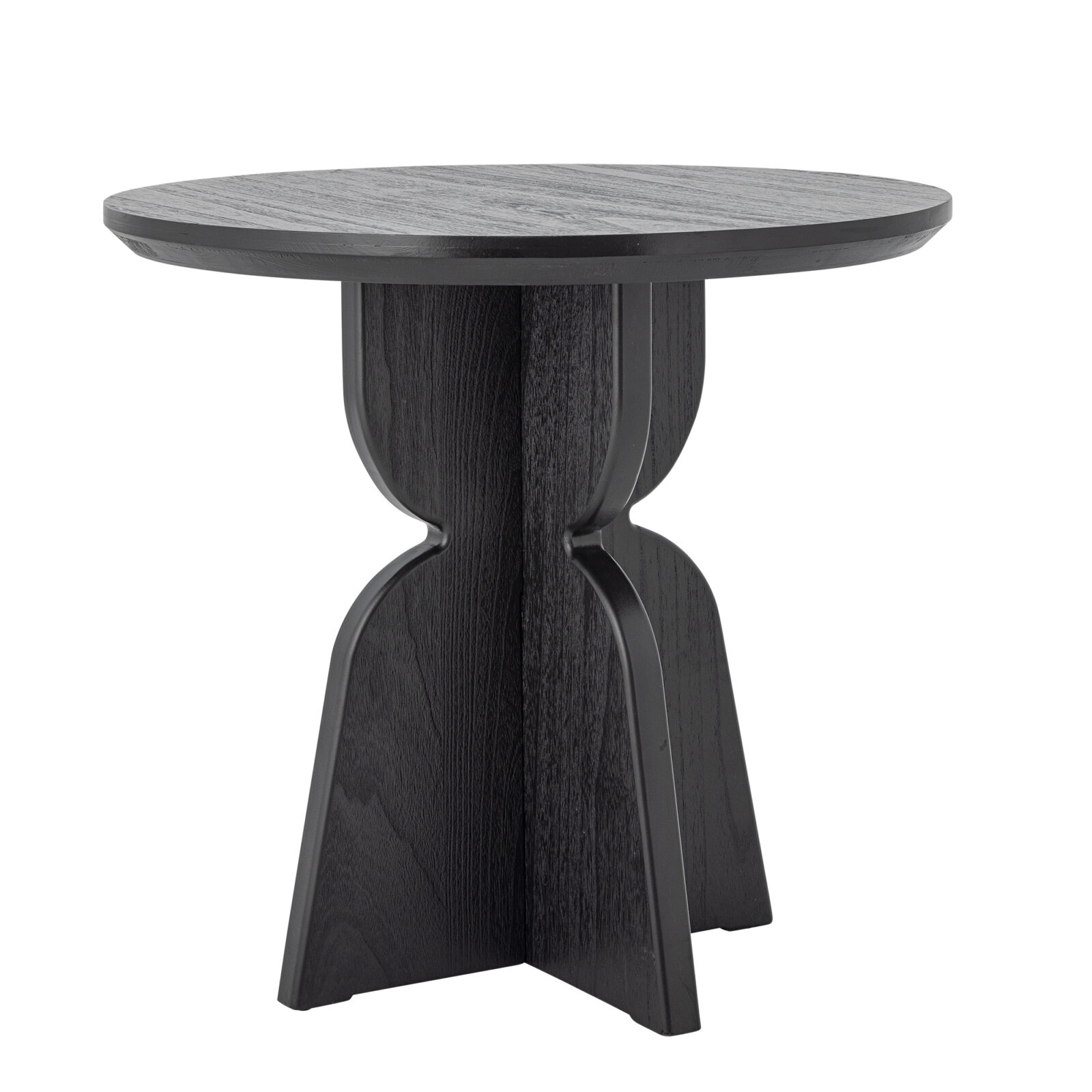 BLOOMINGVILLE Kulatý jídelní stůl VIXEN ø80 cm černý