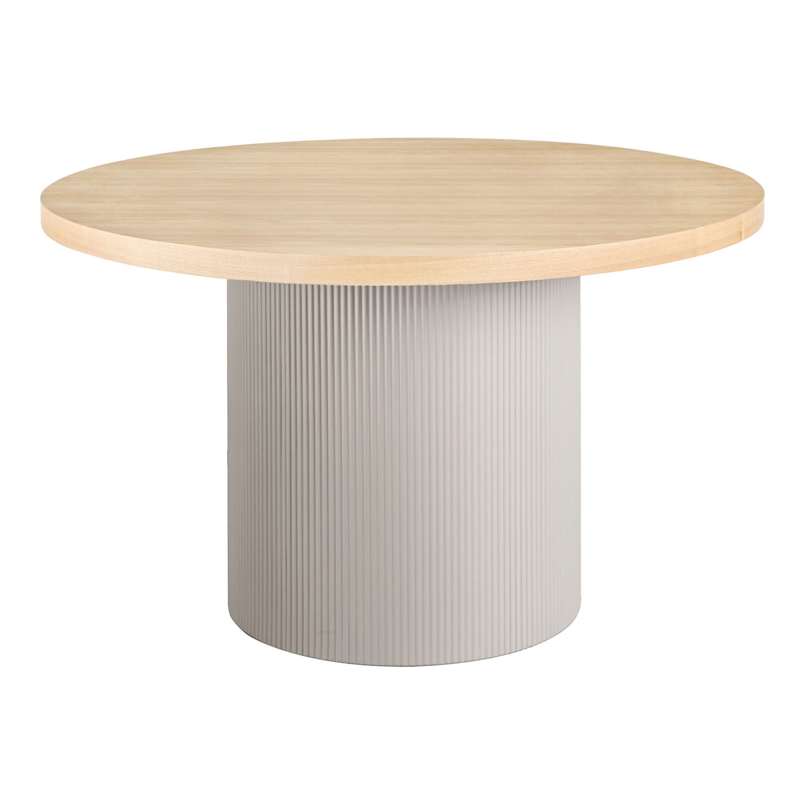 House Nordic Jídelní stůl SOLVA pískový ø120 cm