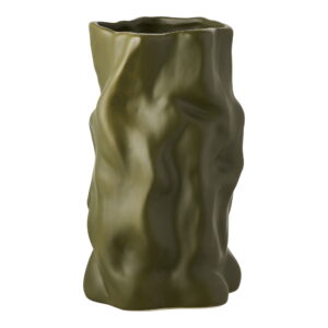 House Nordic Keramická váza VASE zelená