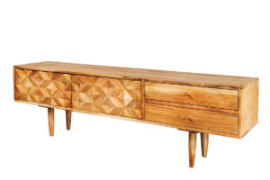 Invicta Dřevěný TV stolek ALPINE 145 cm akácie