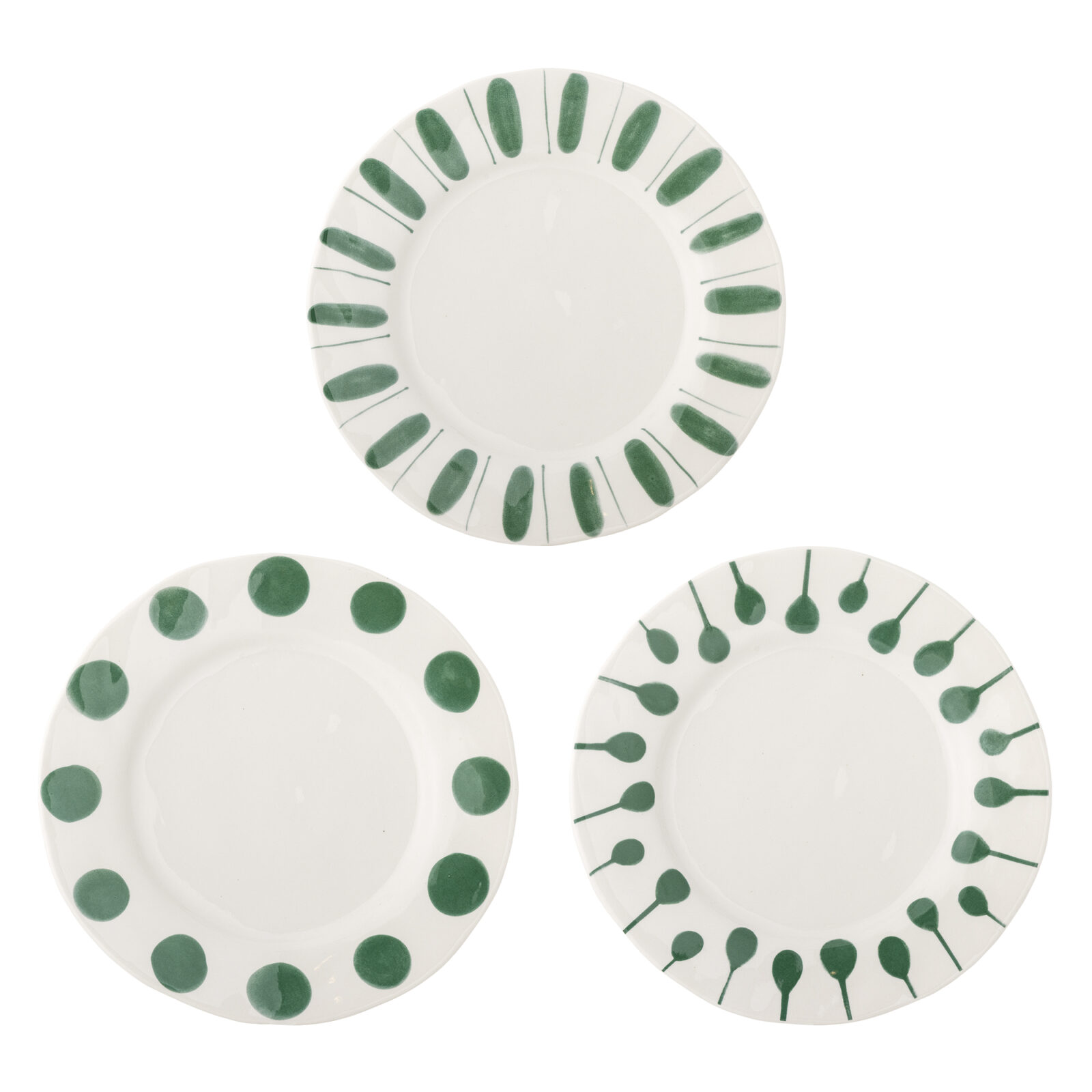 BLOOMINGVILLE Designový set 3 talířů LINORA