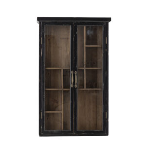 BLOOMINGVILLE Nástěnný kabinet HAZEM černý