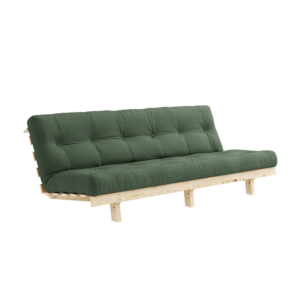 KARUP DESIGN Rozkládací pohovka LEAN olivově zelená 200 cm
