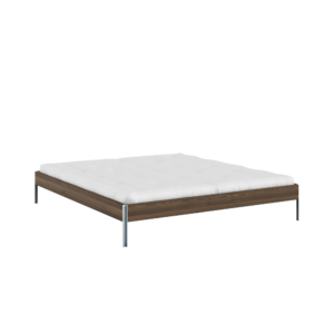 KARUP Dřevěná postel CORE 180x200 cm tmavě hnědá