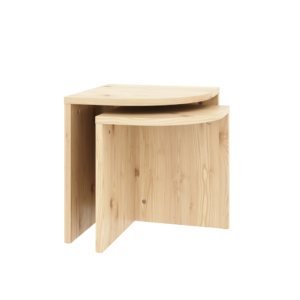 KARUP DESIGN Set 2 konferenčních stolků COMBINE světlý