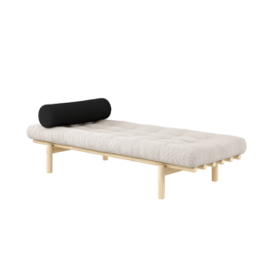 KARUP DESIGN Dřevěná pohovka NEXT krémová 75x200 cm