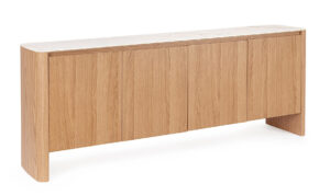 BIZZOTTO Komoda GAVRIEL dubová 208x80 cm