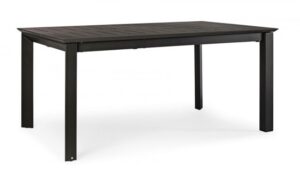 BIZZOTTO Rozkládací zahradní stůl KONNOR 160x100 cm antracit