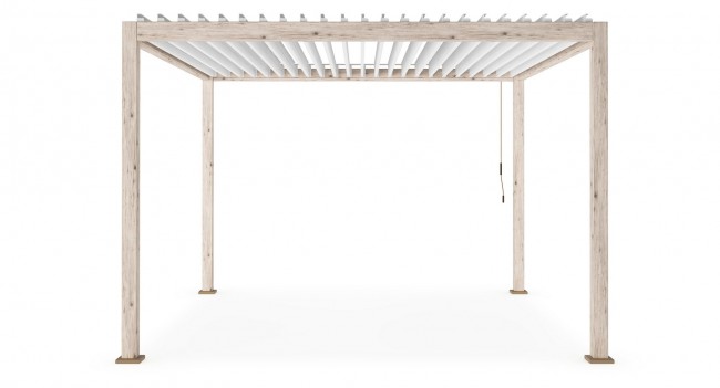 BIZZOTTO Hliníková pergola s uzavíracími lamelami OCEAN 3